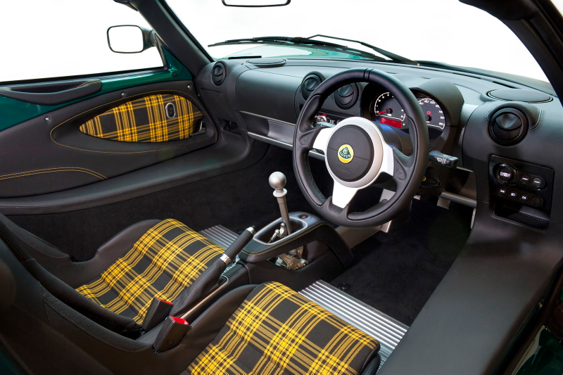 Illustration for article titled The Lotus Exige Sport 350: Plaid Seats And A Sexy Manual? Sold